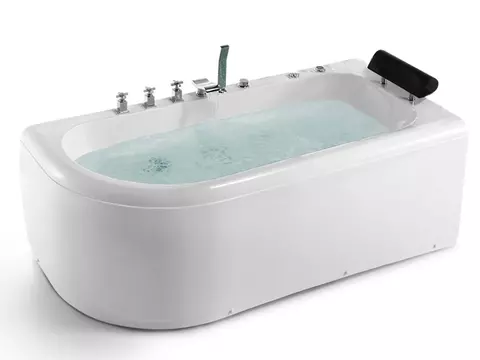 Whirlpool 170cm Rechteck-Badewanne LUZERN(R) Comfort