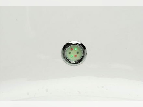 Whirlpool 180cm Rechteck-Badewanne MARSEILLE.LED ComfortLED