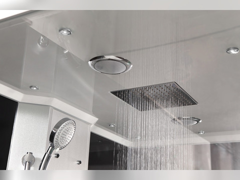 Dampfdusche Relax 140cm Dampfsauna Sauna Eckmodell...