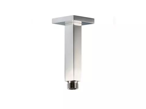 HSK Deckenarm Eckig mit Rosette Länge 140mm