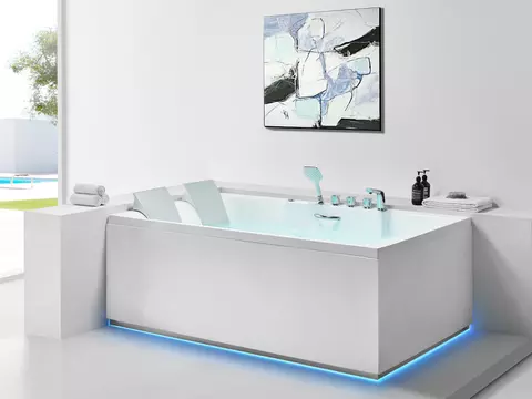Whirlpool 180cm Eck-Badewanne BRüSSEL Comfort