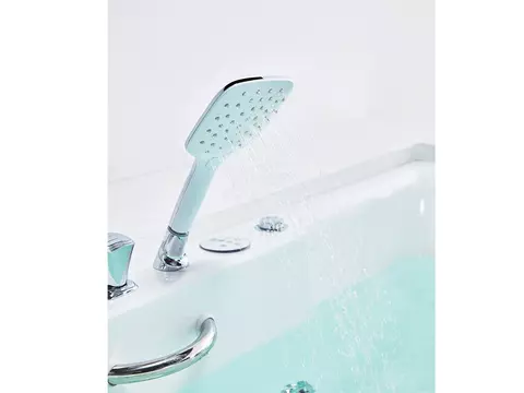 Whirlpool 180cm Eck-Badewanne BRüSSEL Comfort
