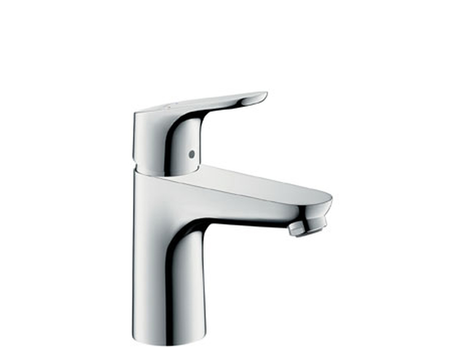 Hansgrohe Waschtischmischer 100 FOCUS chrom ohne Ablaufgarnitur