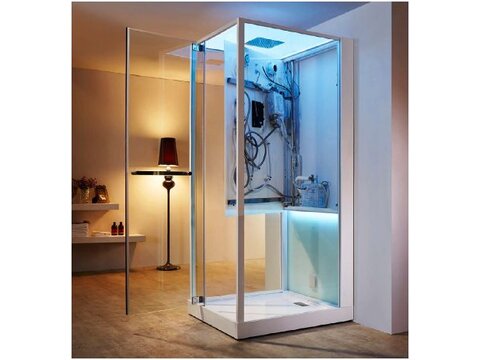 Dampfdusche B1202-1 225 x 100 x 90cm Eckmodell