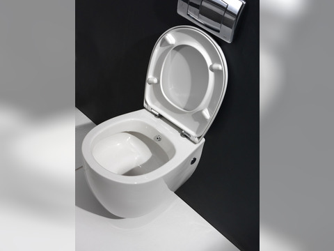 Wand Dusch WC Taharet - mit Softclose Toiletten-Sitz -...