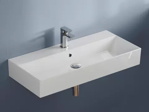 Waschbecken Aufsatzwaschtisch 90cm - Loft - KS.90