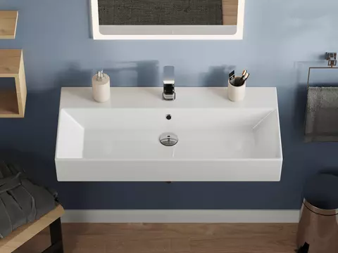 Waschbecken Aufsatzwaschtisch 90cm - Loft - KS.90