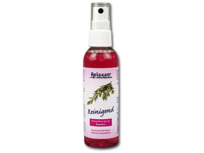 Dampfbad Spray Rosmarin 100ml konzentrat für Dampfbäder (reiningt die Haut und reaktiviert den Körper)