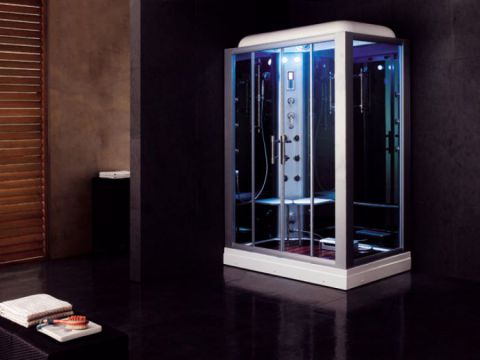 Dampfdusche Dampf Sauna B608 1400x900x2200 mm
