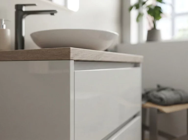 Waschbecken mit Unterschrank
