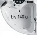 Eck-Whirlpool bis 140cm
