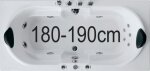 Rechteck 180-190cm