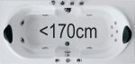 Rechteck bis 170cm