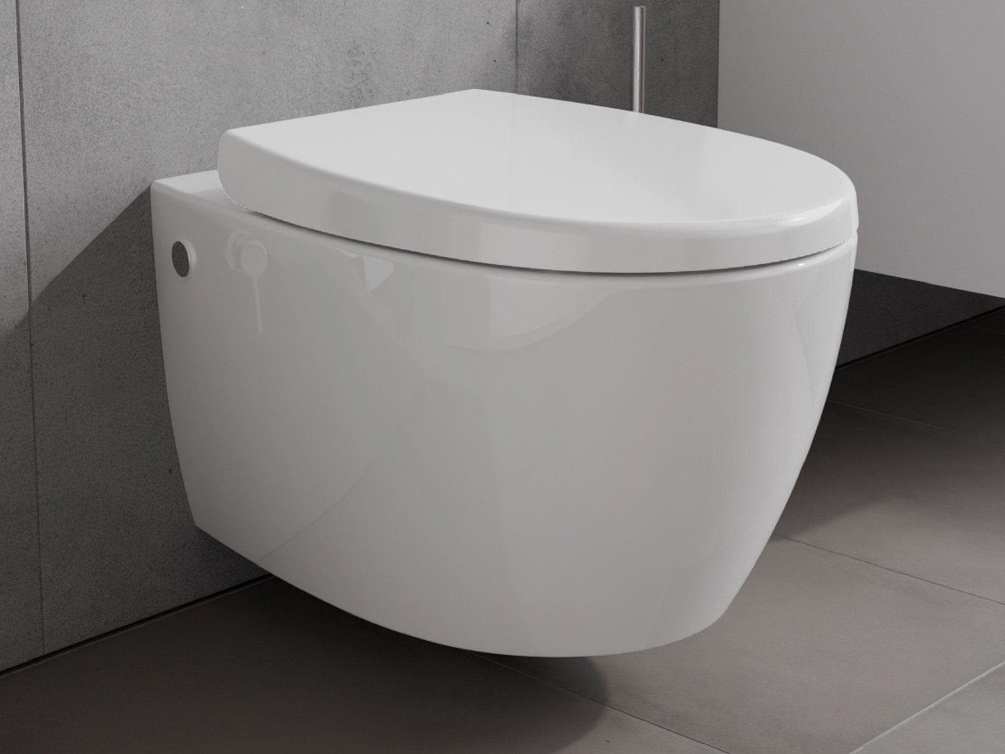 Sp&uuml;lrandloses Design H&auml;nge WC aus Keramik Wand WC