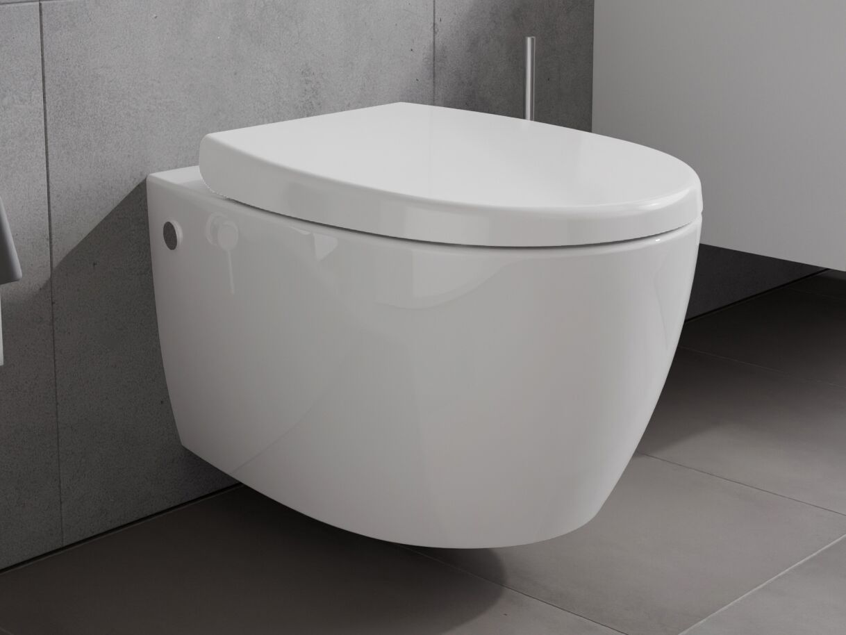 Sp&uuml;lrandloses Design H&auml;nge WC aus Keramik Wand WC