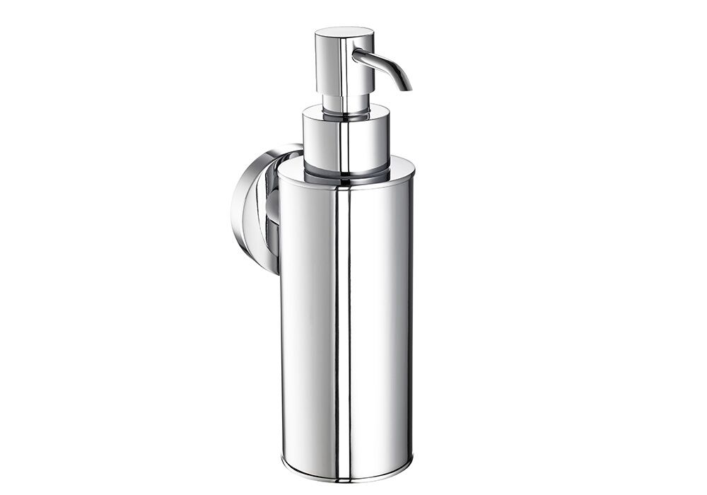 Aqua Bagno Seifenspender mit Wandhalter und Metallbeh&auml;lter
