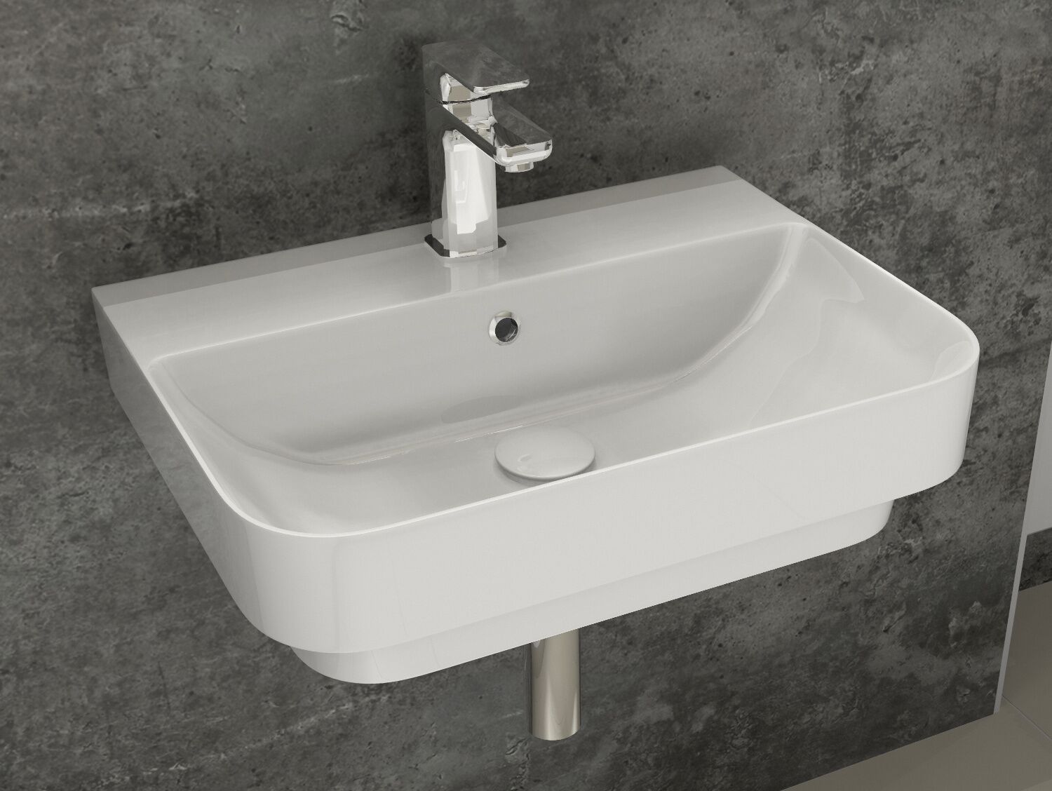 Waschbecken Aufsatzwaschtisch 57cm - Sotta - 10.10.30.03