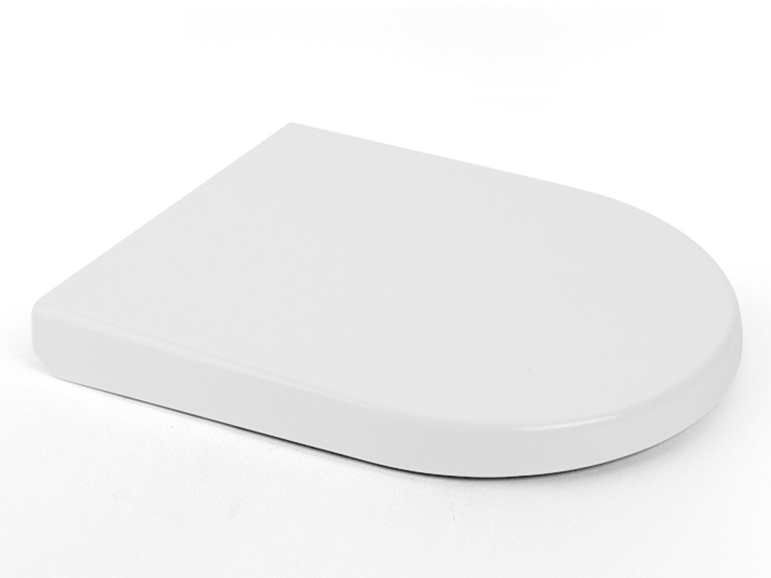 Aqua Bagno ZERO WC-Sitz D-FORM mit Absenkautomatik aus Duroplast