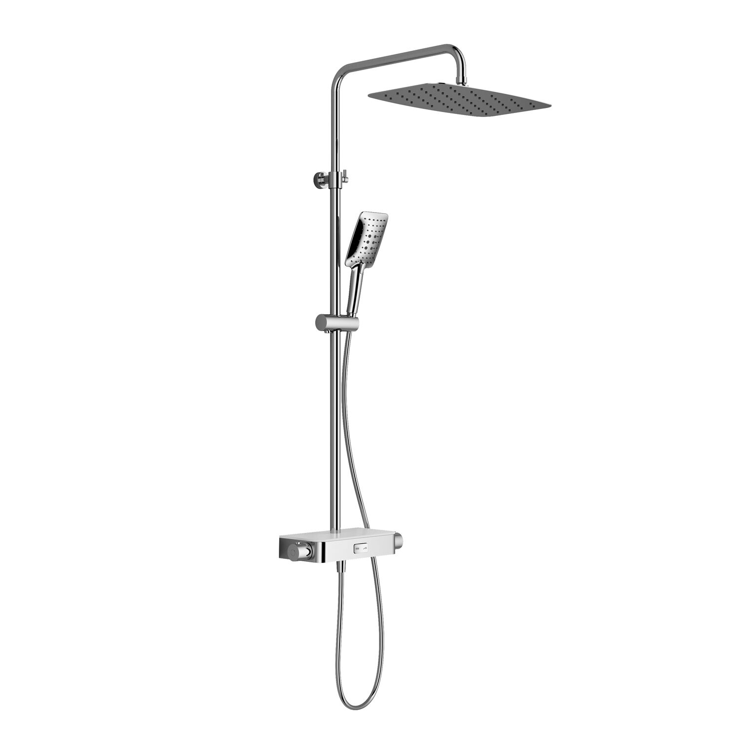 HSK AquaSwitch Softcube Mix Shower-Set mit Kopfbrause 300x200mm
