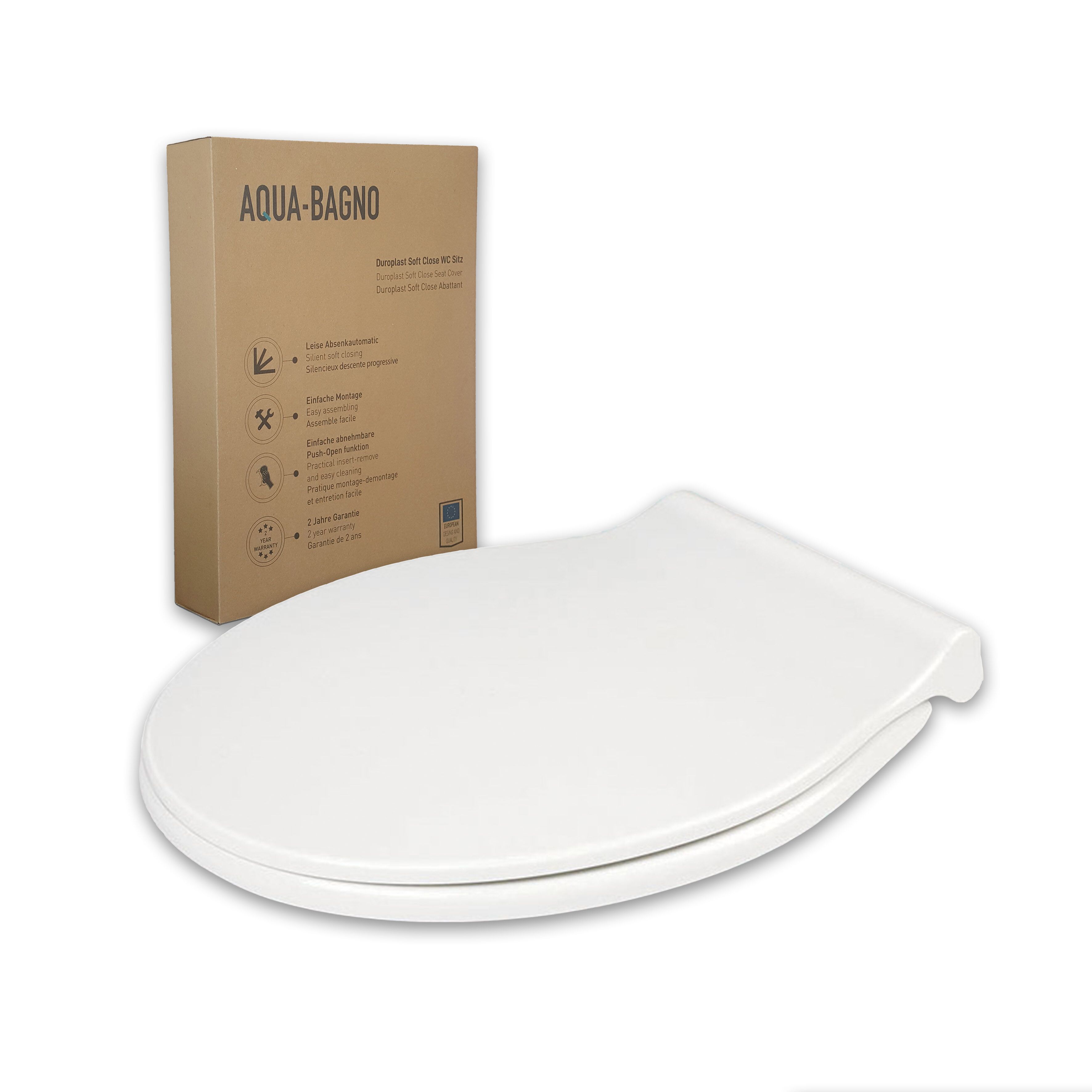 Aqua Bagno Talis WC-Sitz inkl. Absenkautomatik Softclose
