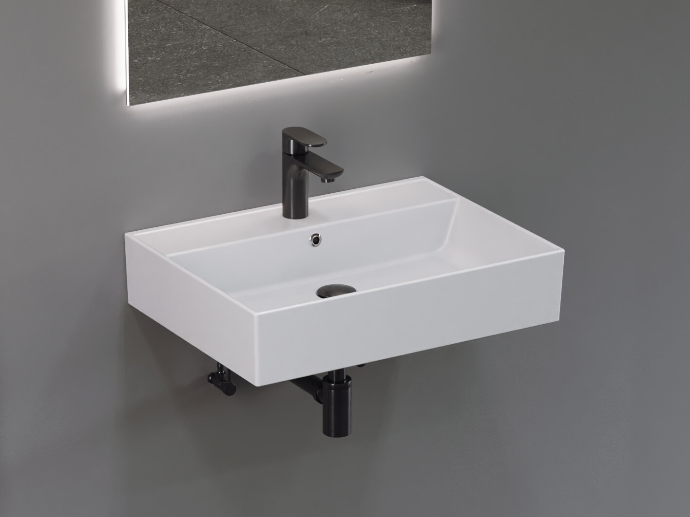 Waschbecken Aufsatzwaschtisch 60cm - Plan - 10.16.30.04.2