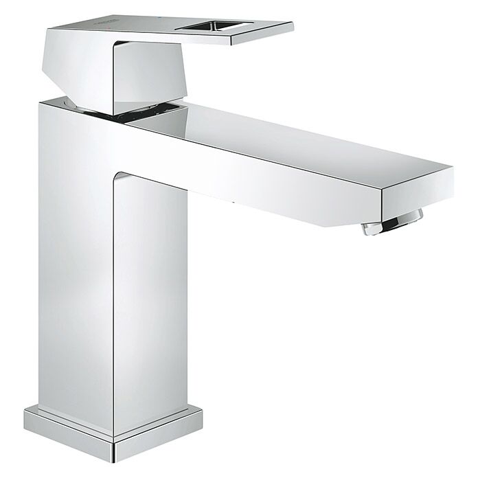 Grohe Eurocube Einhand-Waschtischbatterie, M-Size ohne Ablaufgarnitur Ausladung 133mm