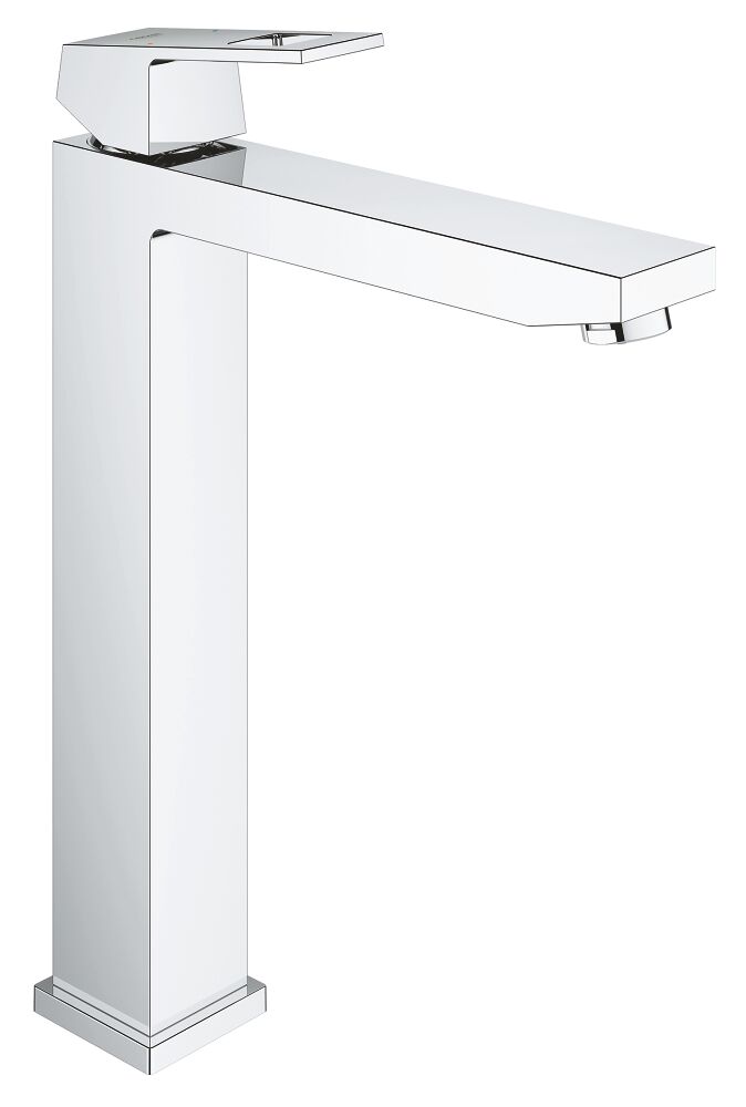 Grohe Eurocube Einhand-Waschtischbatterie, XL-Size mit Ablaufgarnitur Ausladung 180mm