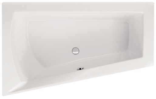 Schr&ouml;der Badewanne Raumsparwanne Lara Links 170x100x50