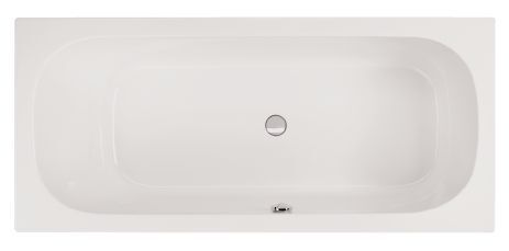 Schr&ouml;der Badewanne rechteck wei&szlig;, 170x75x45cm Aruba170(L)