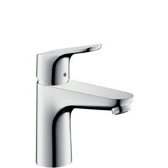 Hansgrohe Waschtischmischer 100 FOCUS chrom mit Ablaufgarnitur